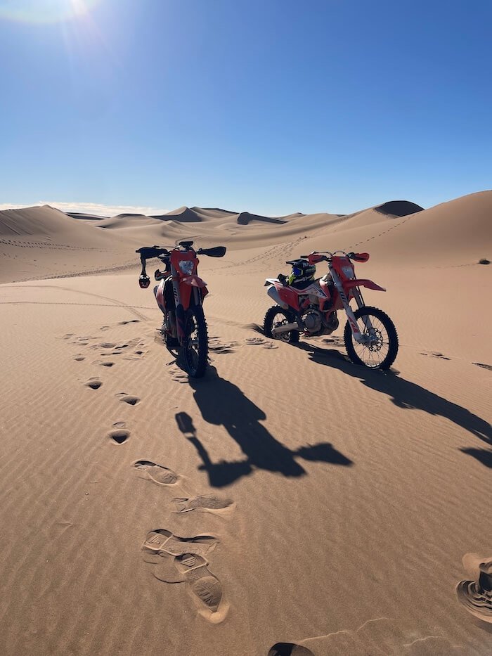 enduro desert maroc