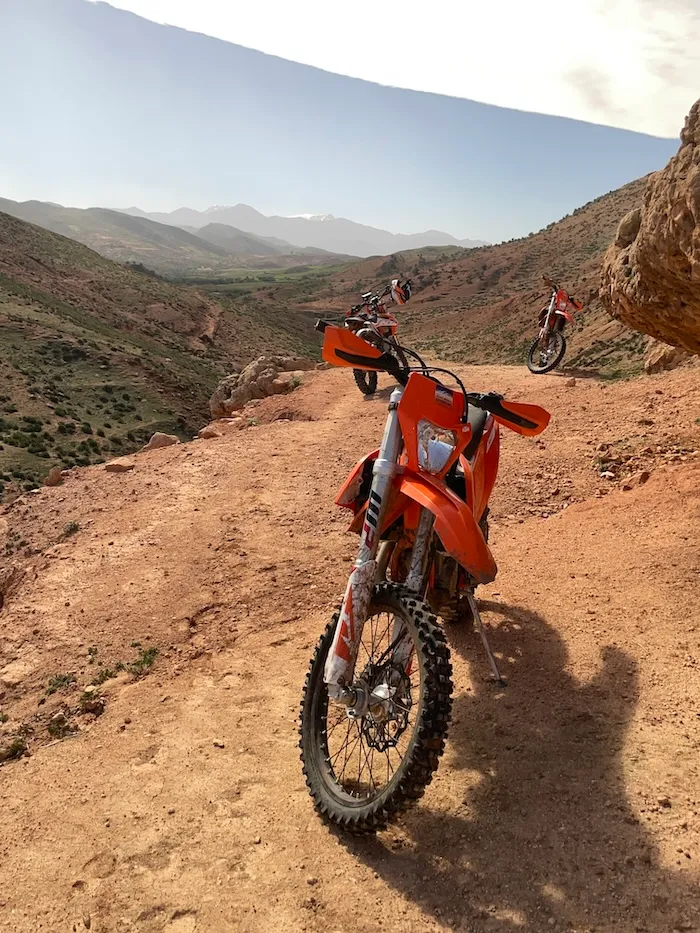 Moto maroc à la journée